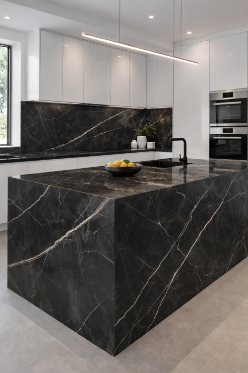 Plan Calacatta Black