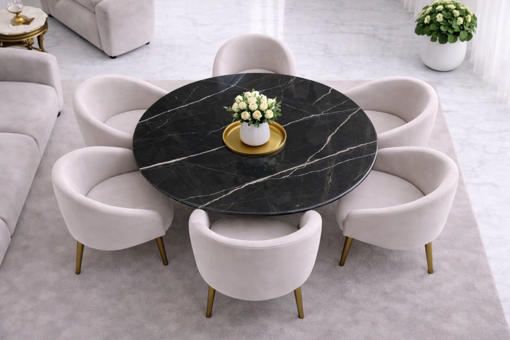 Table Calacatta Black - image principale