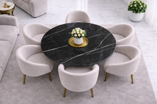 Table Calacatta Black