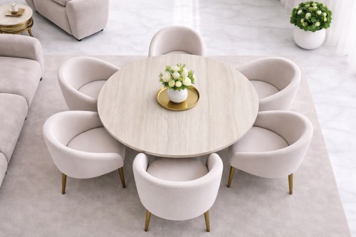 Table Travertine - vue 4