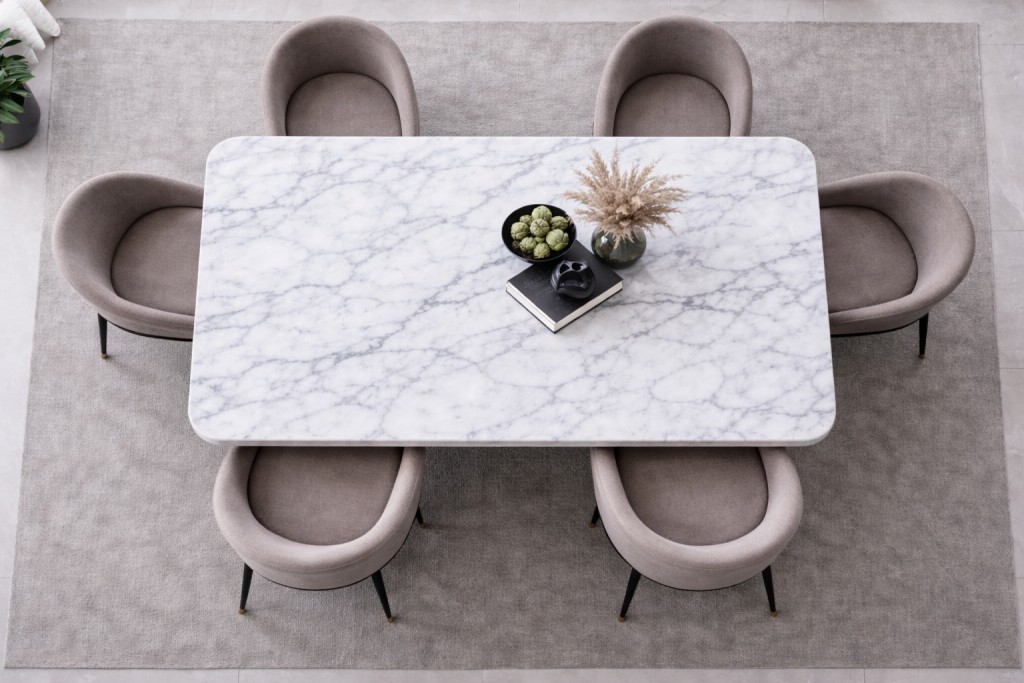 Table Rectangle Carrare - image principale