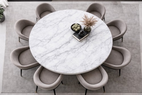 Table Ronde Calacatta